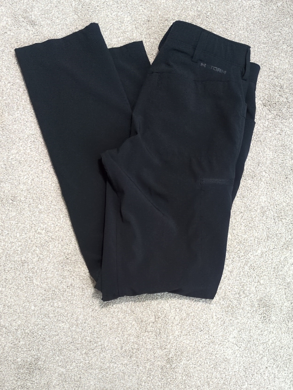 Under Armour Women's Black Athletic Trousers Storm